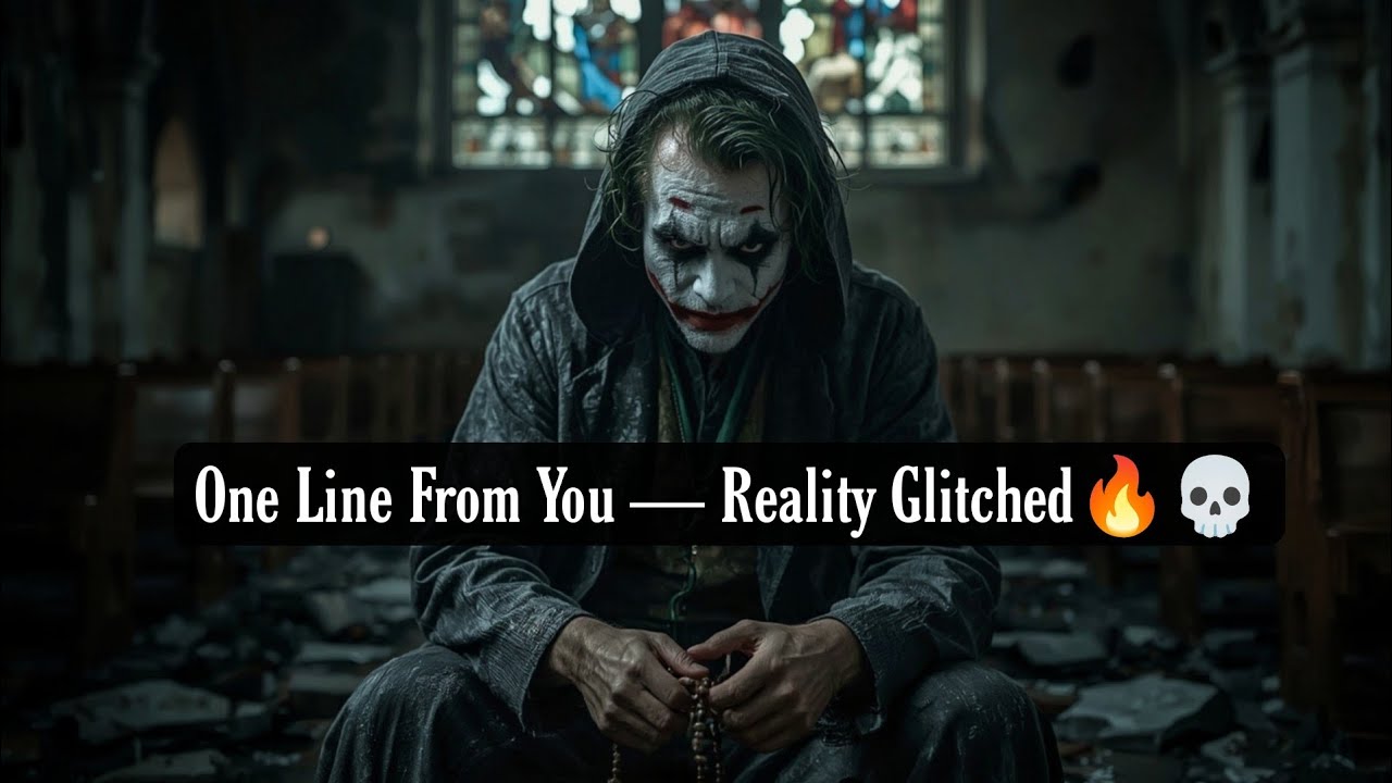 YOU SAID THIS WOULD HAPPEN—NOW THEY’RE BEGGING FOR THE OLD WORLD BACK | JOKER SPEECH DARK MOTIVATION