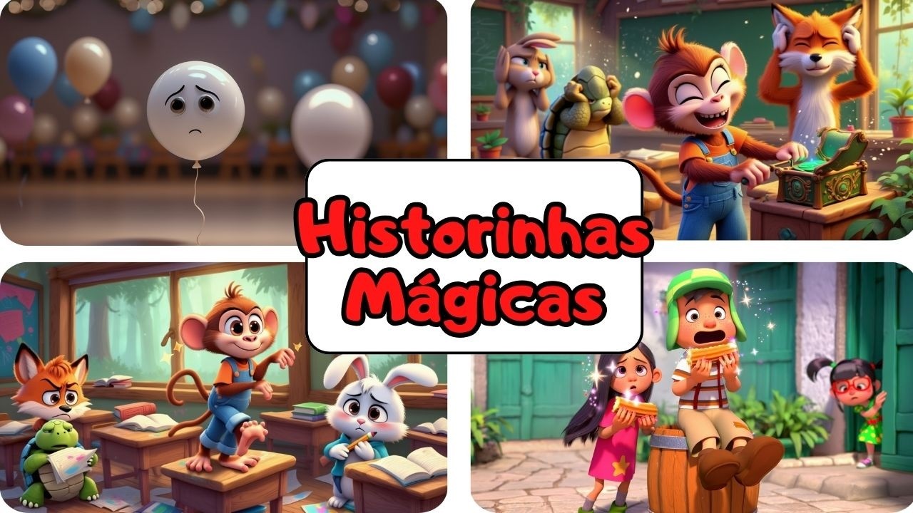 📚✨ Historinhas Mágicas e Divertidas! 🎈🐵🍩 | Compilação Infantil Especial