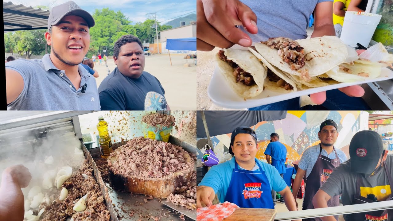 Los famosos tacos de TRIPA del Rena en ACAPULCO