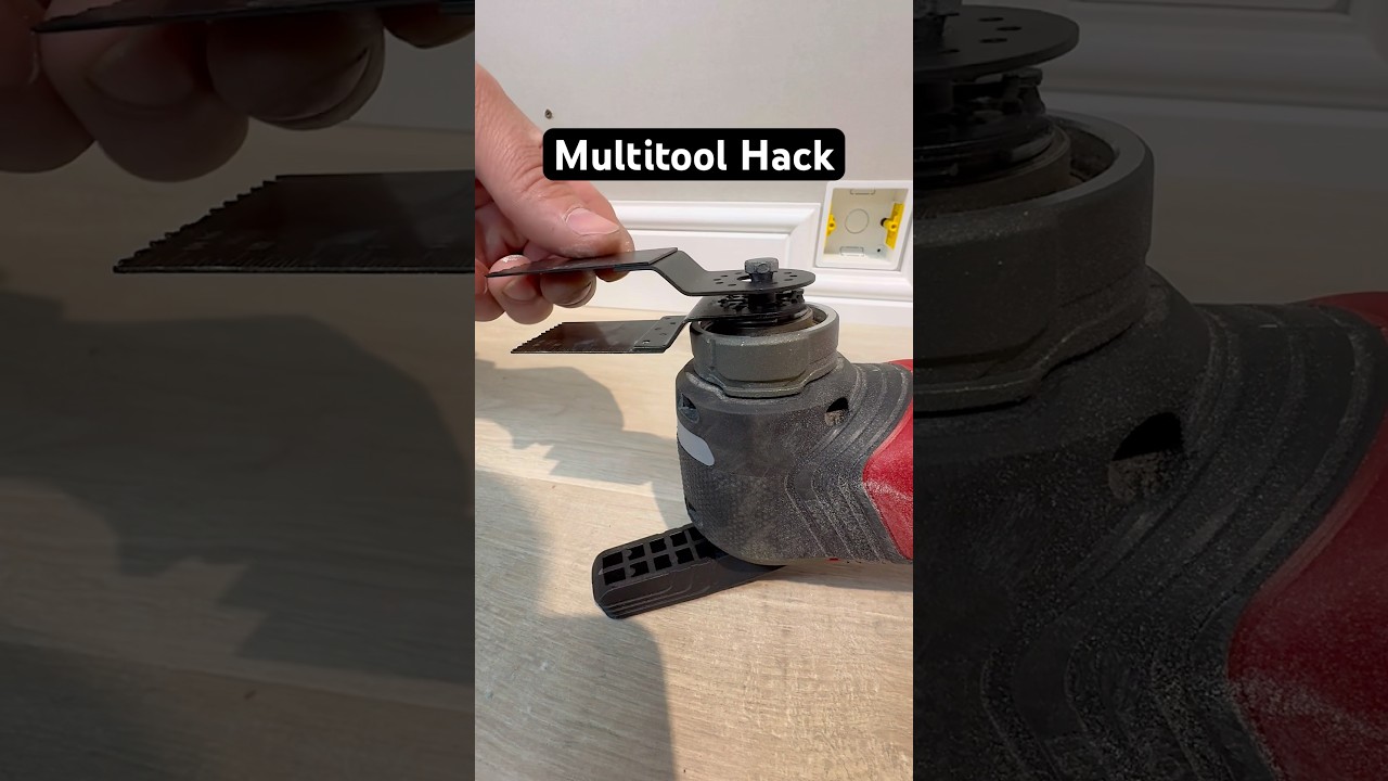 How To Cut Wall Chases Multitool Hack #diy #hacks #howto