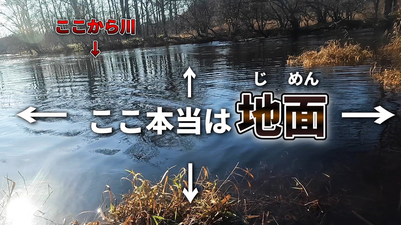 大増水なのに大爆釣！！大興奮の湿原アメマス釣り！！！【前編】