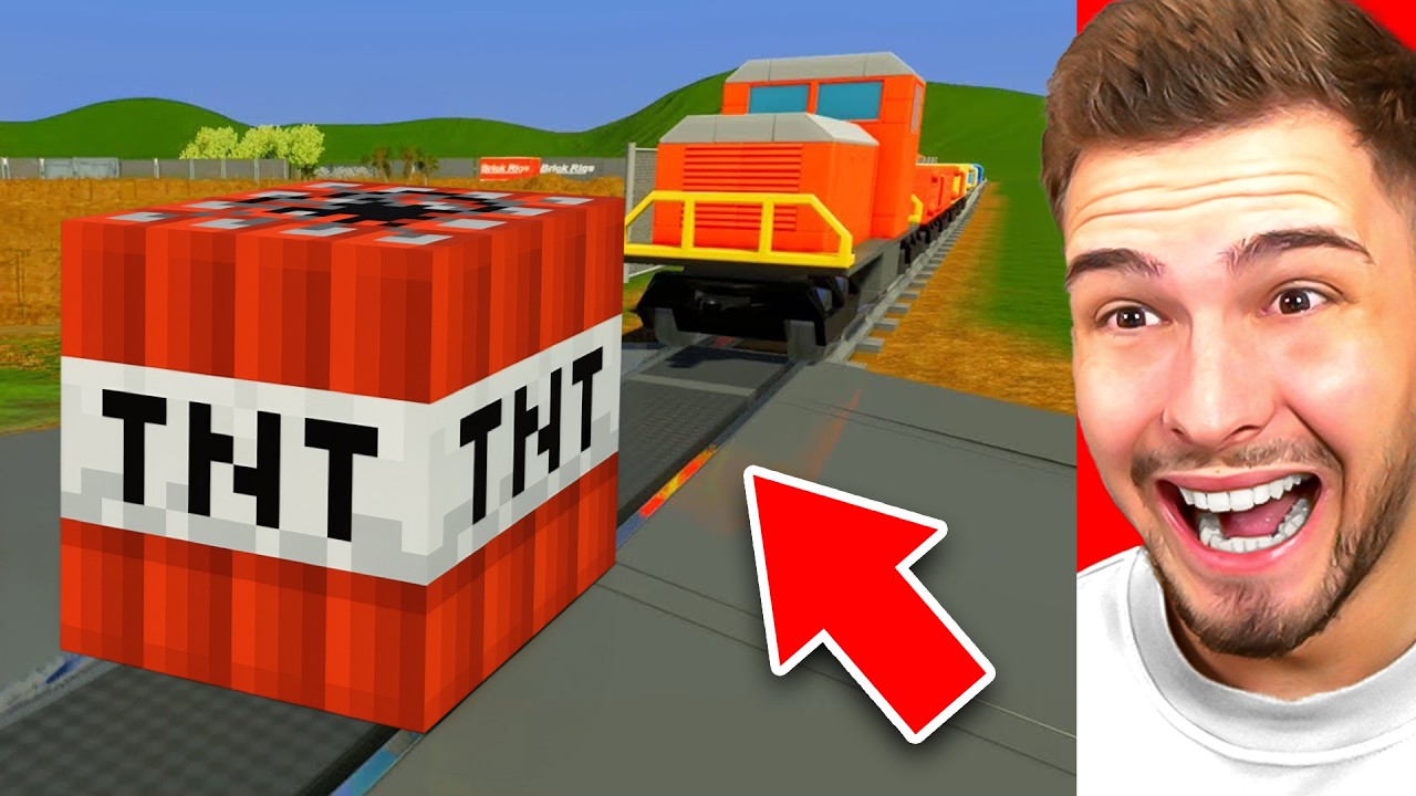 ICH SPRENGE DEN ZUG in BRICK RIGS?!