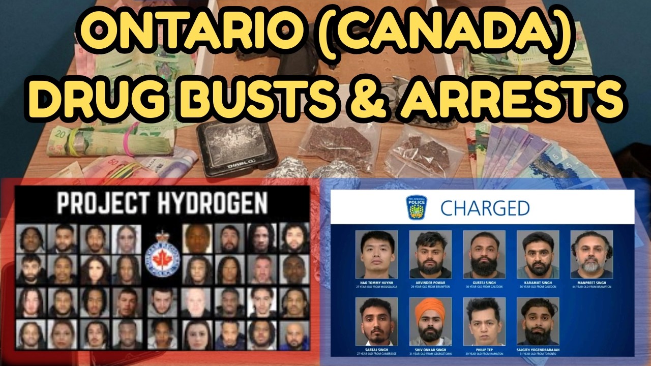 Canada Drug Busts: Ontario’s Multi-Million Dollar Trafficking Crackdown
