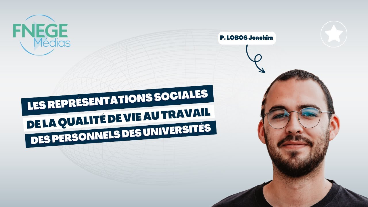 Les représentations sociales de la qualité de vie au travail des personnels des universités