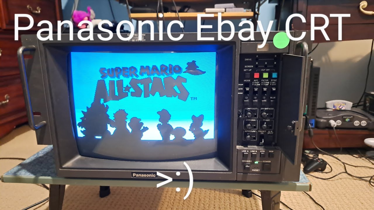 How did Ebay Do? Panasonic BT-M1310Y CRT Video Monitor Unboxing and First Look
