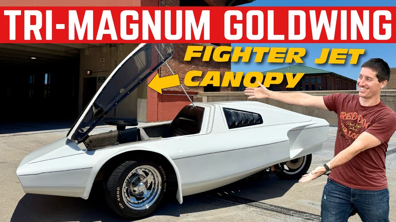 The Tri-Magnum Honda Goldwing Is REAL And I DROVE It