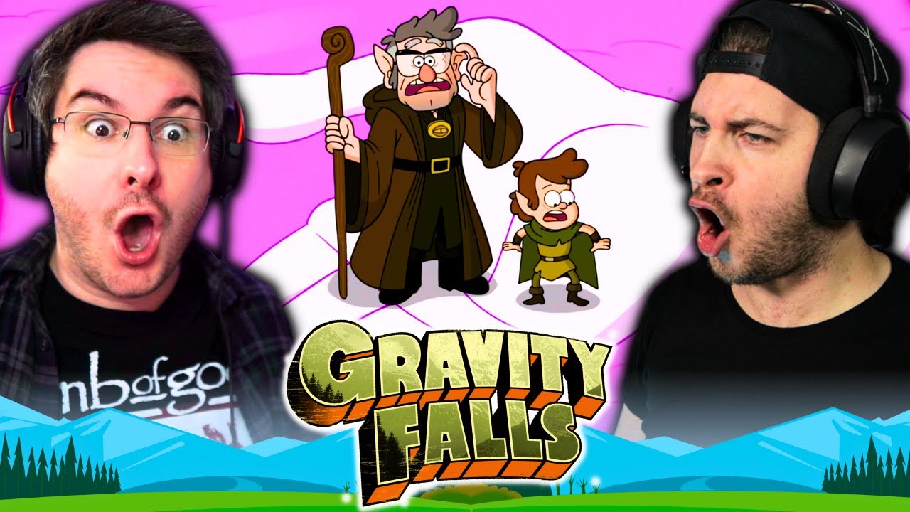 GRAVITY FALLS Season 2 Episode 13 REACTION | Dungeons, Dungeons & More Dungeons