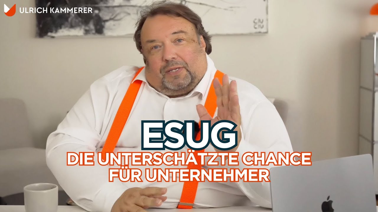 ESUG erkl&auml;rt: Sanierung in Eigenverwaltung statt Insolvenz &ndash; Chancen f&uuml;r Unternehmer