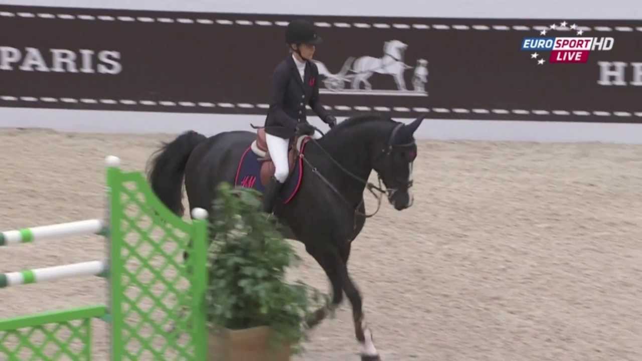 Malin Baryard - Baltimore - 1m60 Le Saut Hermès in Paris 2013