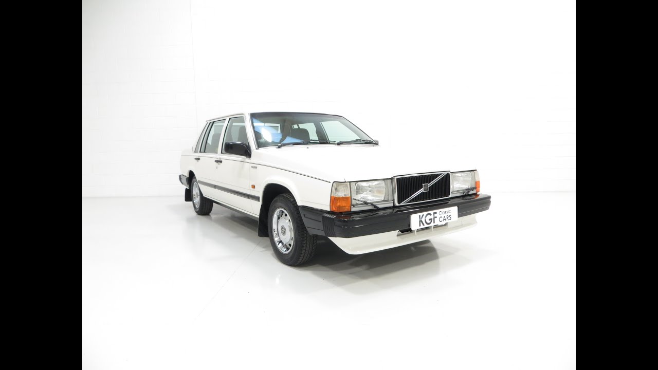 A Pristine Original Volvo 740 GL Saloon with just One Former Keeper from New - SOLD!