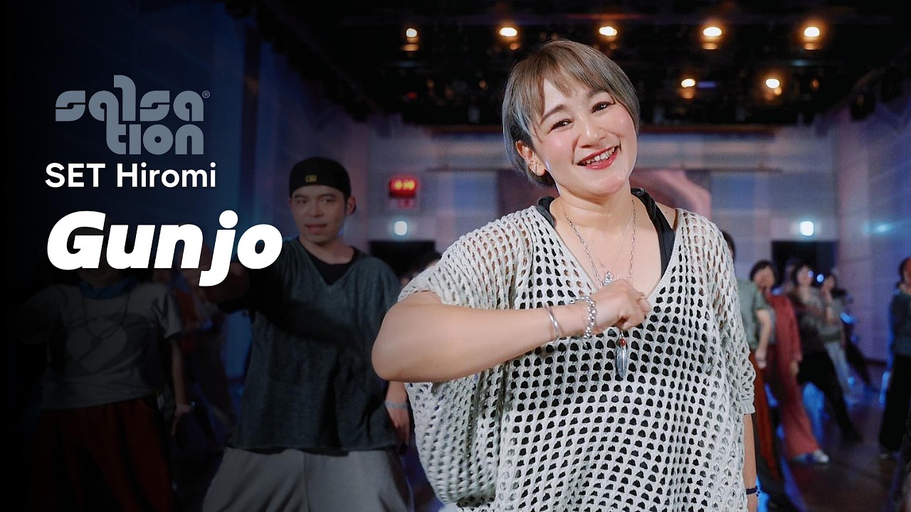 GUNJO / SALSATION® CHOREOGRAPHY  by SET HIROMI MEGURO（Re −Make in Hiroshima）