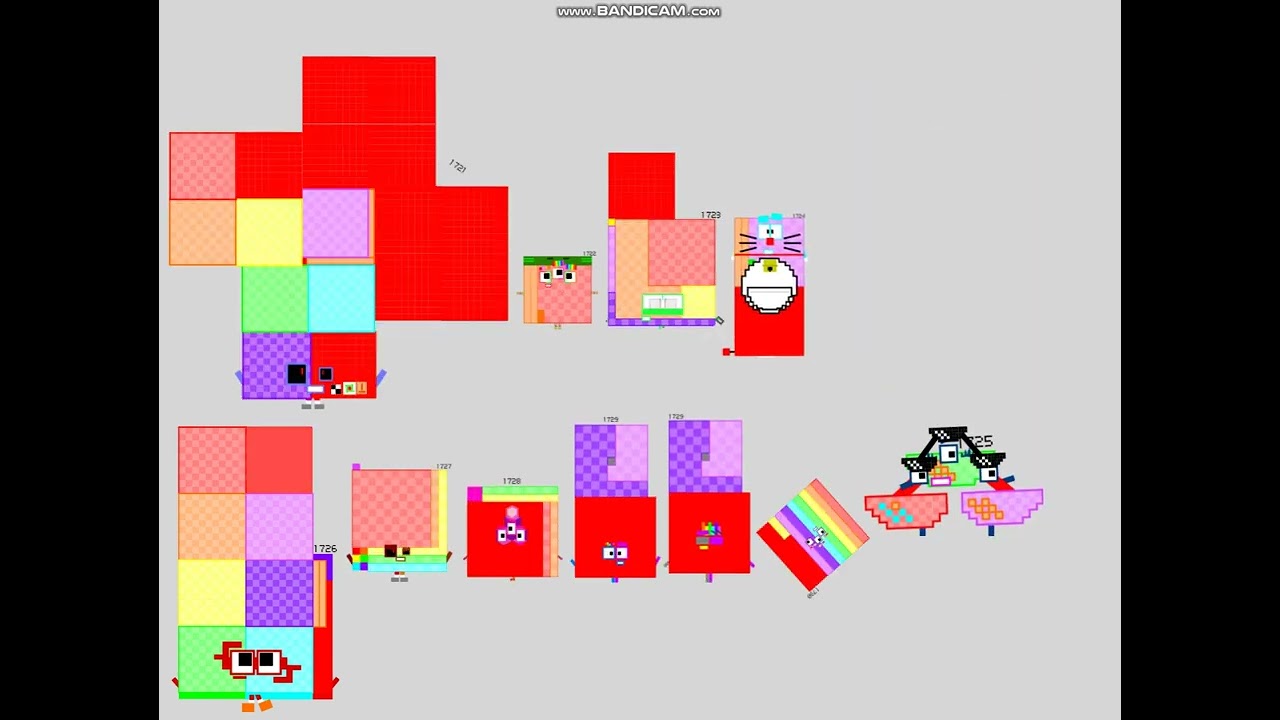 Numberblocks Band Retro 1 701-1 750