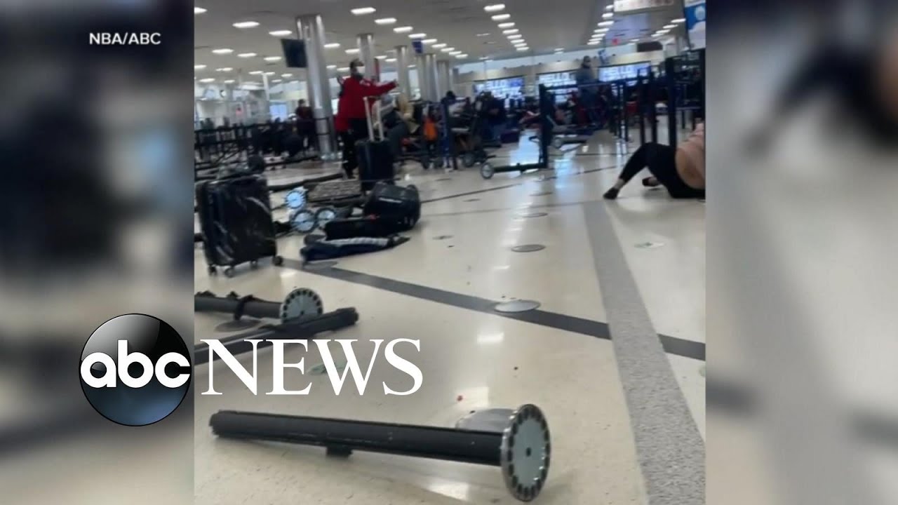 Accidental gun discharge sparks panic at Atlanta airport l GMA