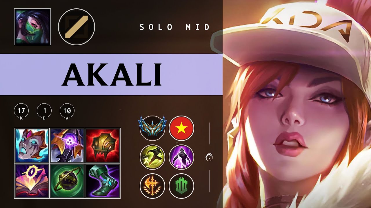 Akali Mid vs Sylas - VN Challenger Patch 25.24