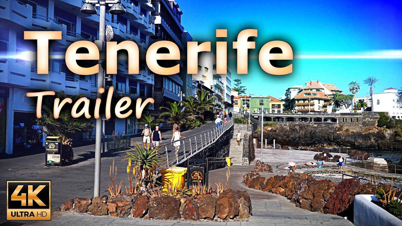 Tenerife, a beautiful Island, Trailer / Tenerife, Spain / 4K
