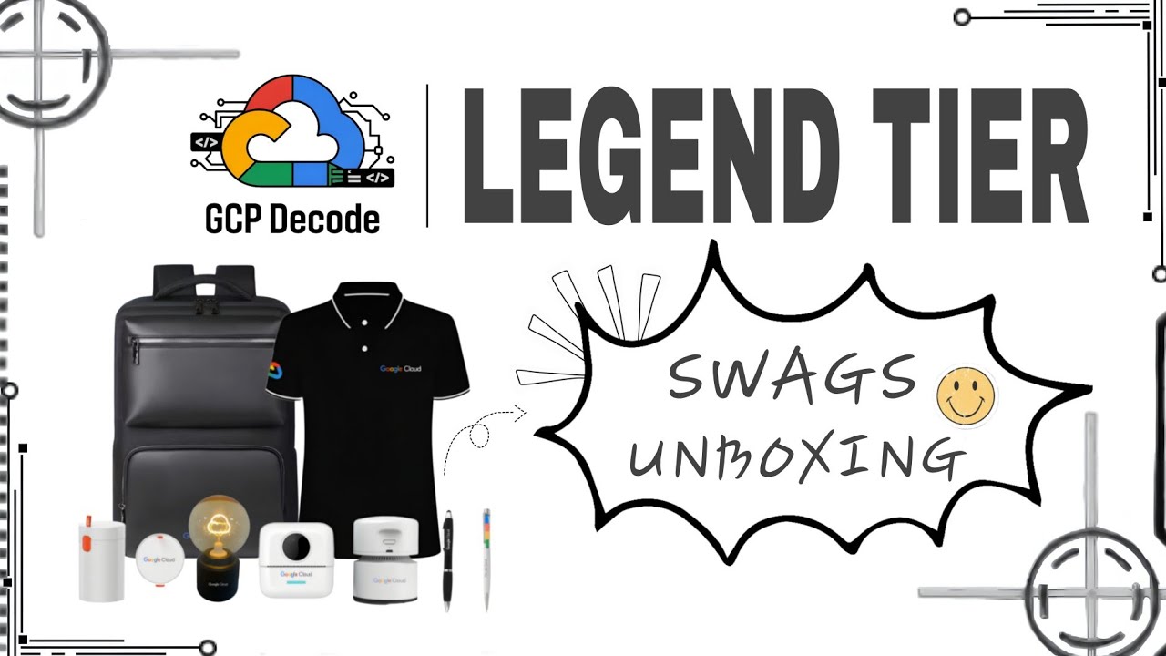 Google Cloud Arcade Swags Unboxing😍 || Legend Tier 2025 || #swags 