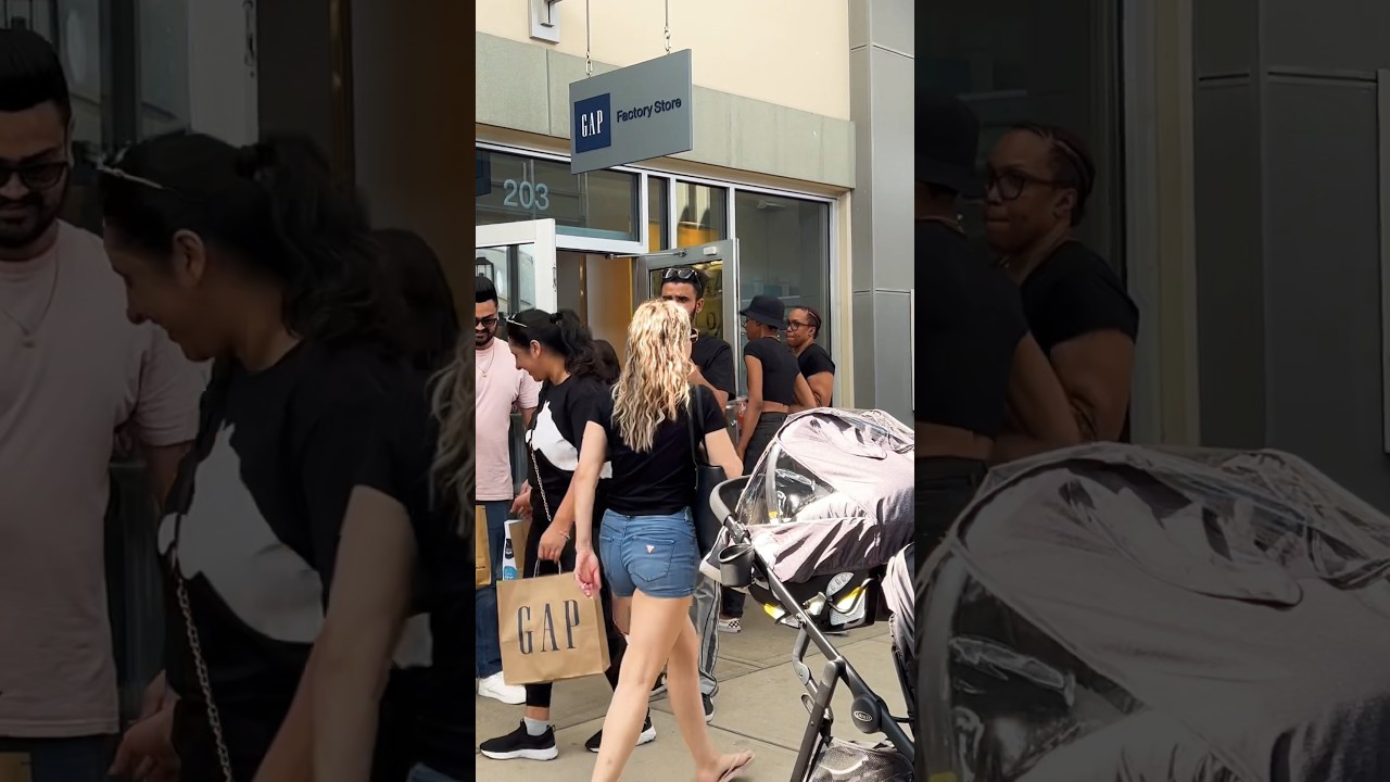 Walk in Toronto Premium Outlet Mall in Canada 🇨🇦 #shorts