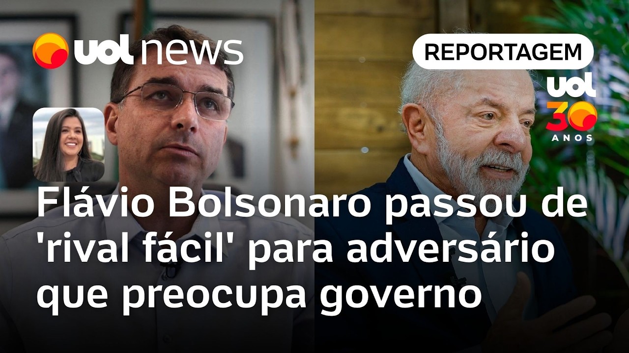 Flávio Bolsonaro passou de 'rival fácil' para adversário que preocupa governo Lula | Carla Araújo