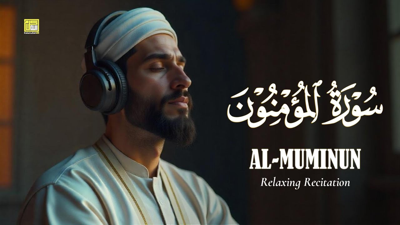 سورة المؤمنون | أرح سمعك واستمع للتلاوة الخاشعة للقارئ علاء عقل 🌿 SURAH AL MUMINUN ALAA AQEL