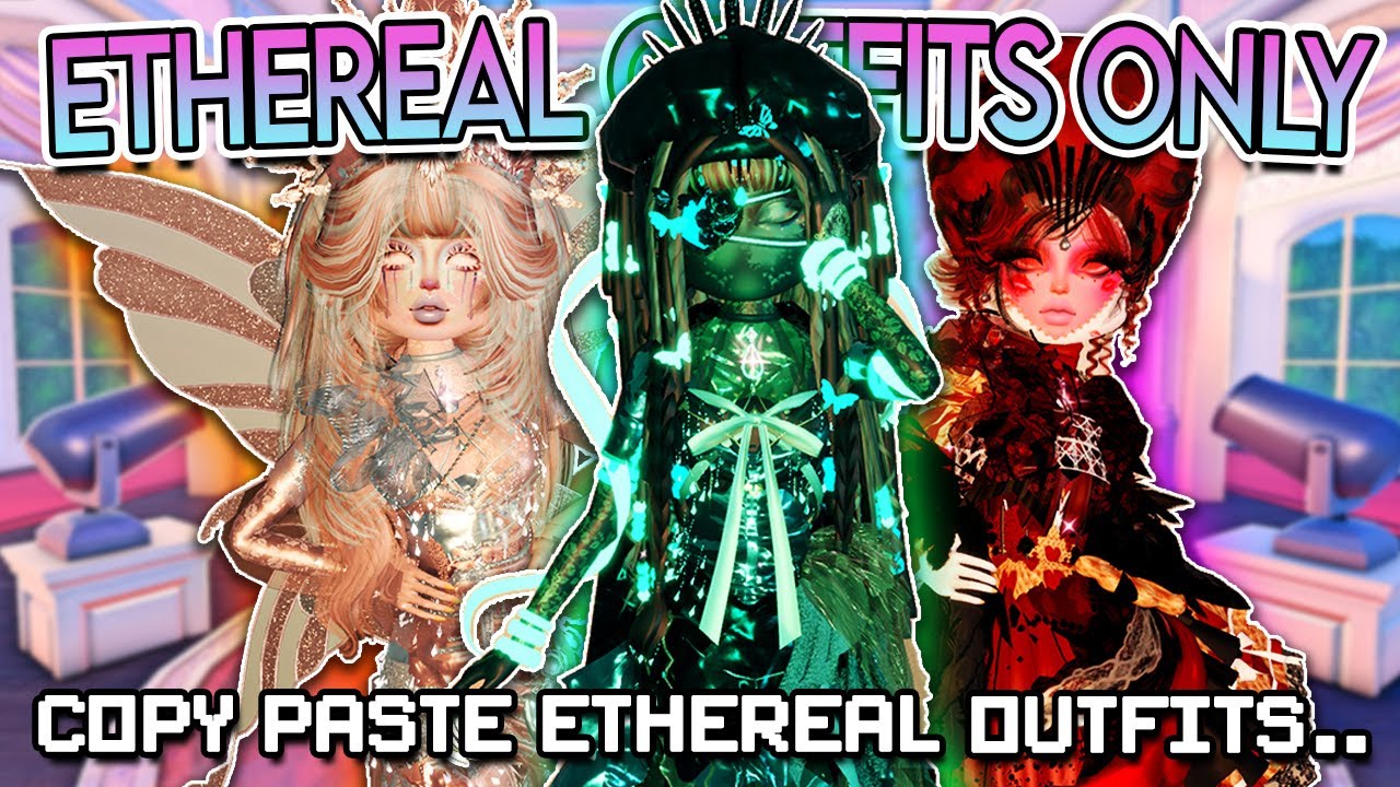 ONLY Wearing *ETHEREAL OUTFITS* in Dress to Impress MASTER SERVERS! (Roblox)