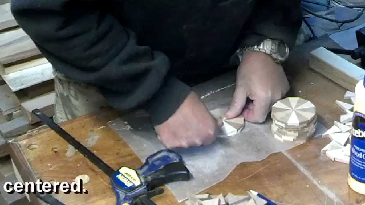 #53 Woodturning a Segmented Christmas Ornament Part 1 of 2