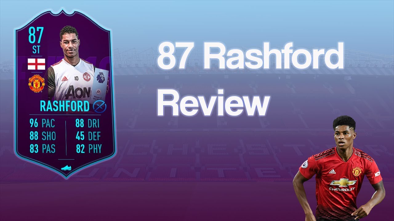 FIFA 19 | 87 POTM RASHFORD REVIEW!