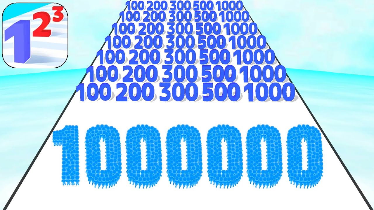 Satisfying Mobile Game Latest Upgrade: Number Masters, Ball Run 2048, Marble Run... Top Gameplay Run