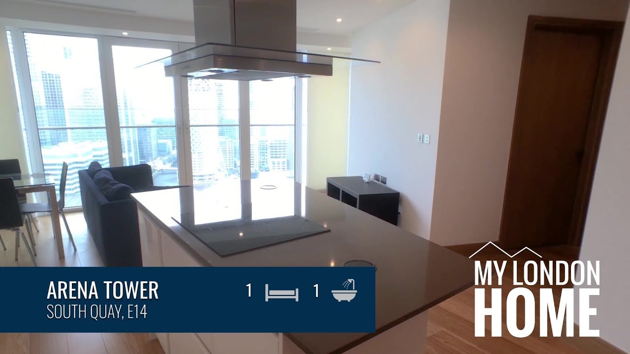 Arena Tower, South Quay, Canary Wharf, E14 - 1 Bedroom Apartment For Sale