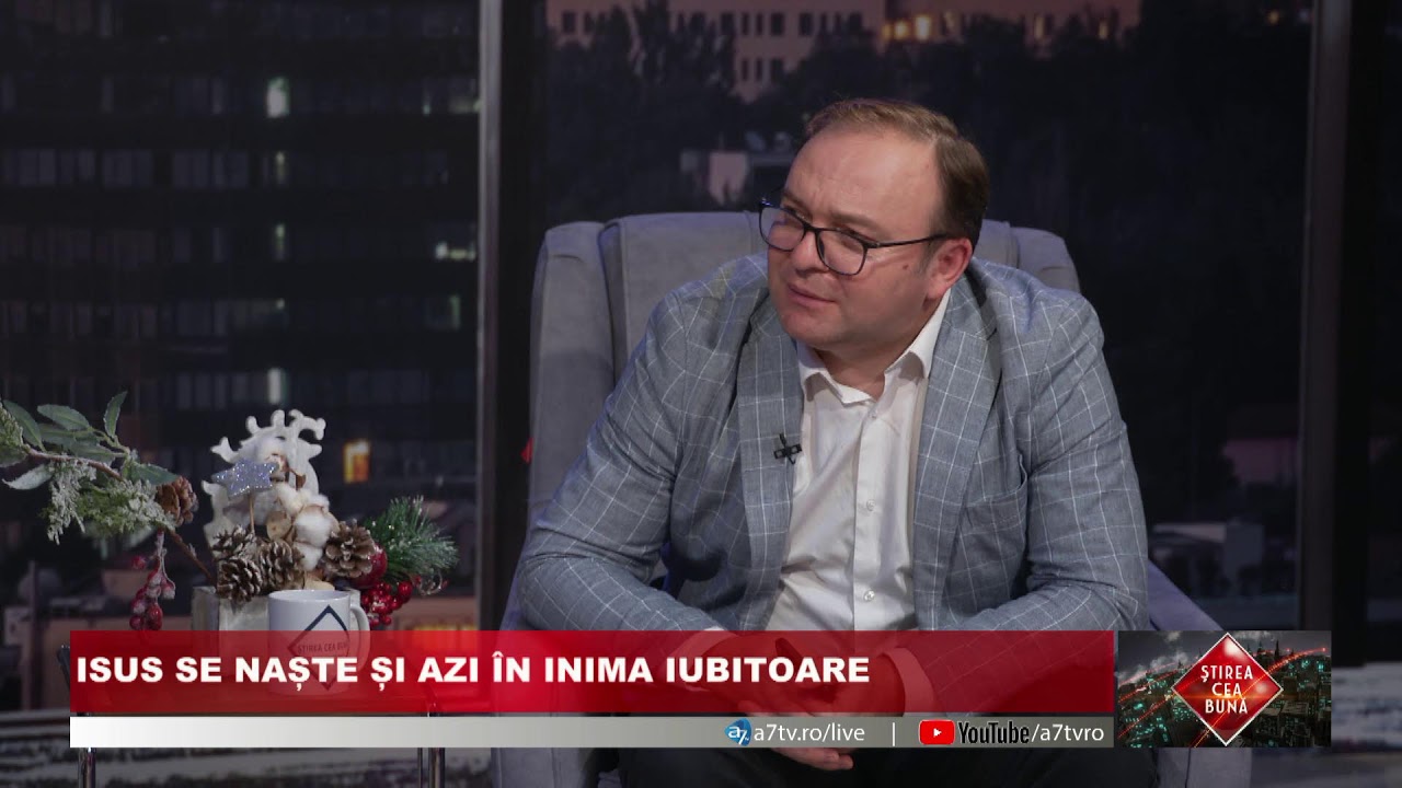 Nașterea Domnului, bucurie și speranță- Dan Puric- Știrea cea bună- Cornel Dărvășan