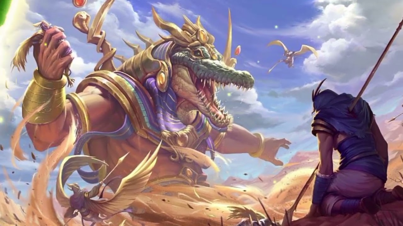 Egyptian God SOBEK Instrumental Tribute (Ritual Music) Art Compilation
