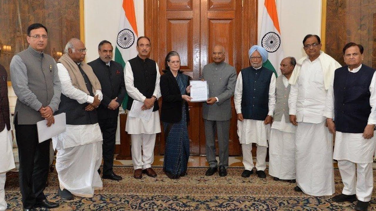 Congress leaders meet President, demand Amit Shah&rsquo;s resignation over Delhi violence