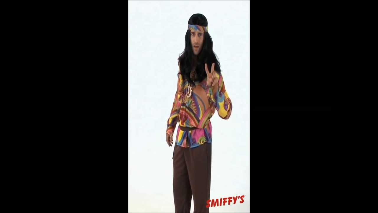 Hippie kleding heren - Carnaval hippie kostuum - carnavalskleding