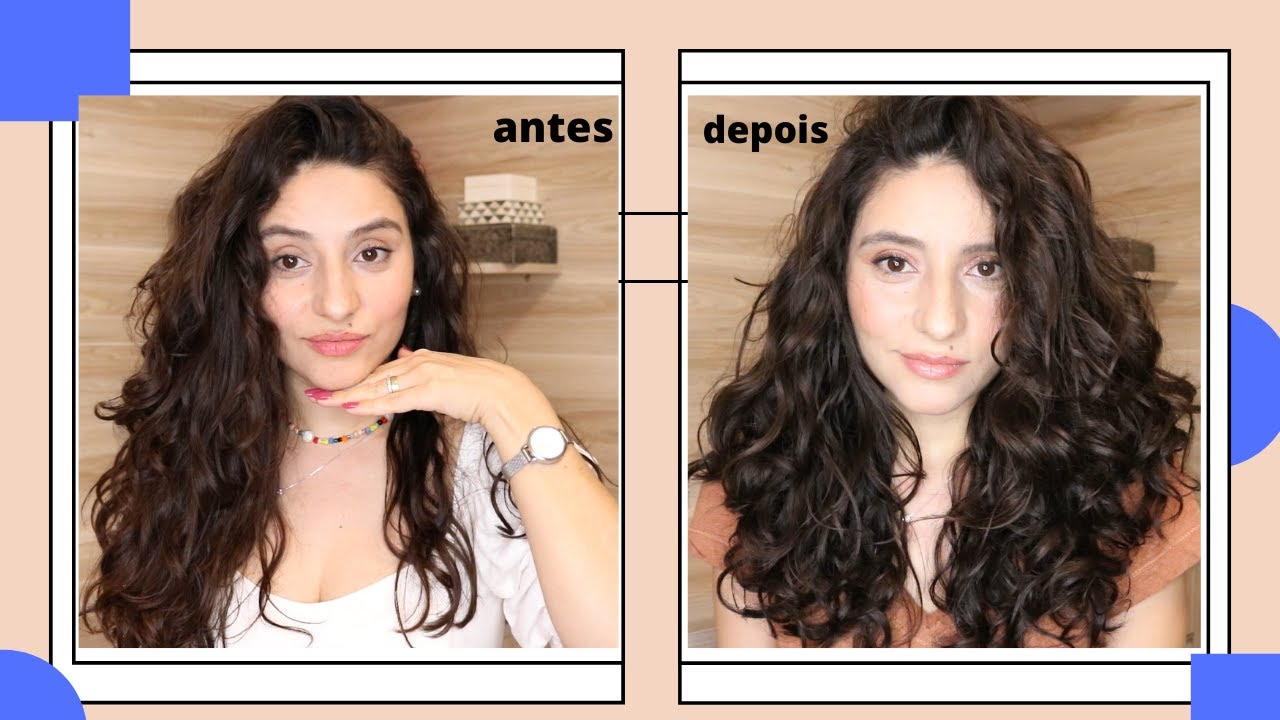 MEU CORTE DE CABELO ONDULADO PASSO A PASSO