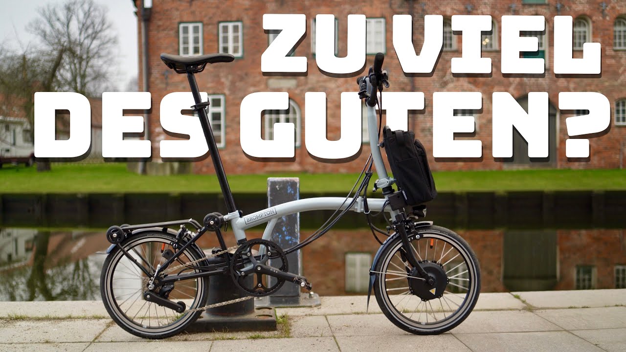 4.500€ für ein elektrisches Faltrad!? Brompton P-Line Electric mit 12 Gängen im Test