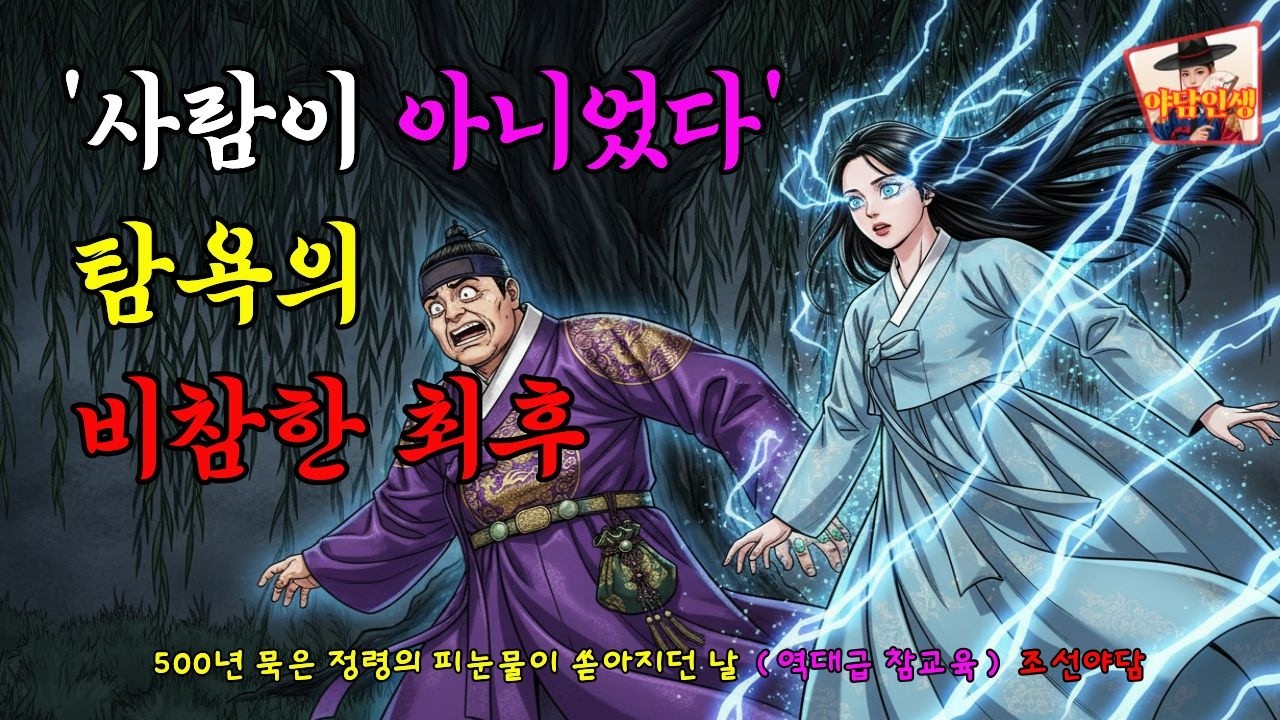 💜야담인생 # 20 화 | [충격반전] 조선의 한 마을이 경악한 버드나무 정령의 잔혹한 심판   | #유튜브 #조선시대이야기 #korean history #한국전통이야기
