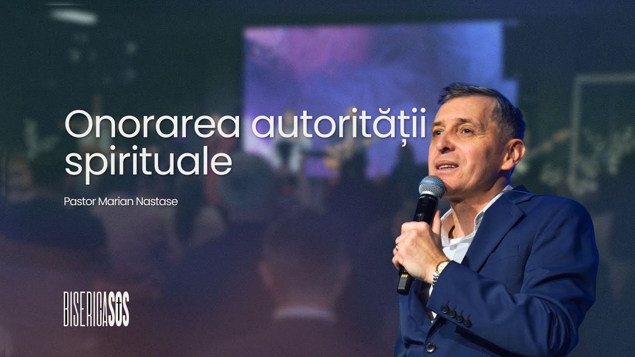 Onorarea autorității spirituale | Biserica SOS | 18 ian 2026