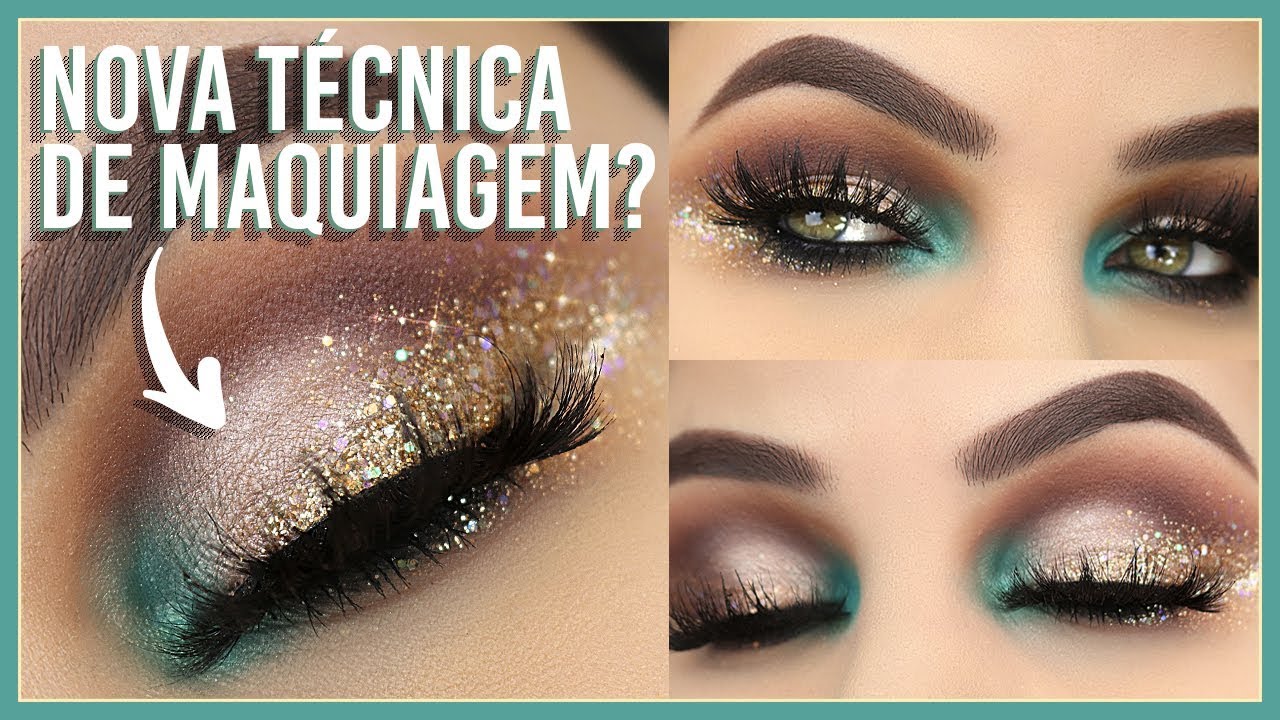 NOVA TÉCNICA DE MAKE? Conheça o Blending Glitter Eyeliner