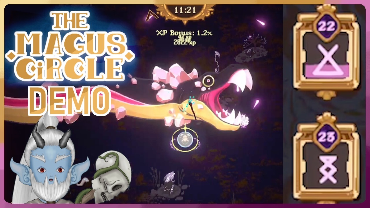 The Magus Circle [Demo] DRAW Your Spells in This Roguelike/lite.