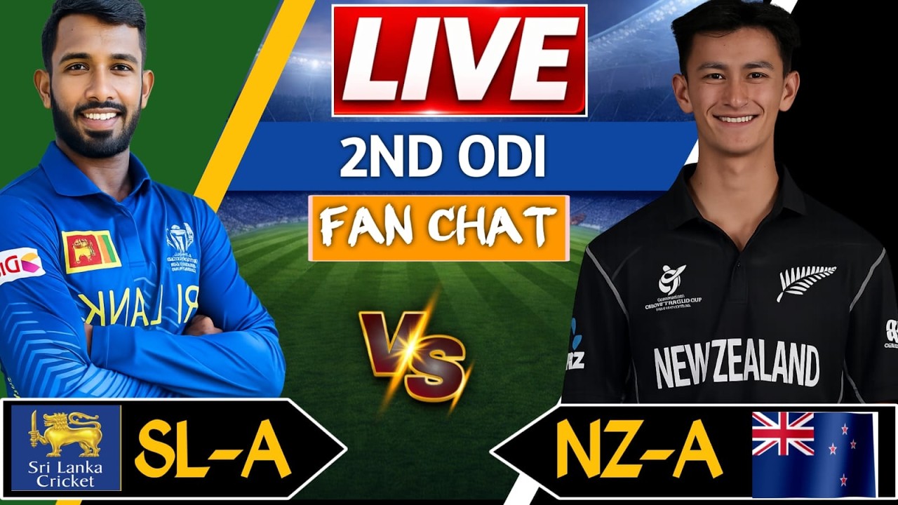 Sri Lanka A vs New Zealand A Live Score | SL A vs NZ A Live Match Today | Cricket Live Commentary