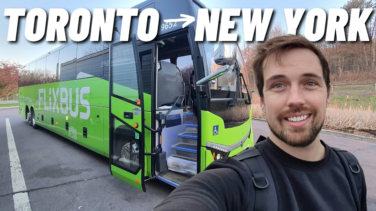 10-ЧАСОВОЙ НОЧНОЙ ТУР НА FLIXBUS (автобус из Торонто в Нью-Йорк — полный тур на Flixbus)