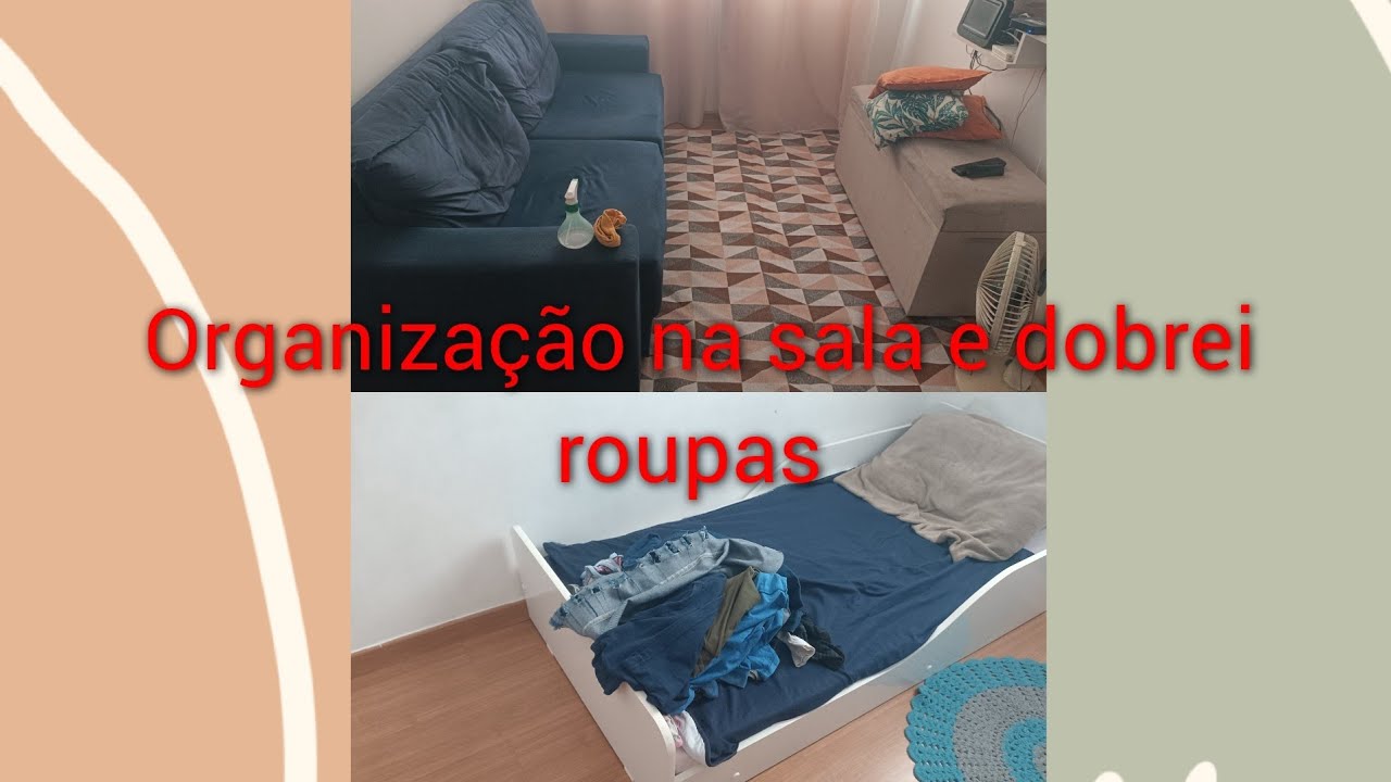 Organização na sala , dobrei roupas das crianças ,  dia de lavar toalhas de banho 🚿🧼