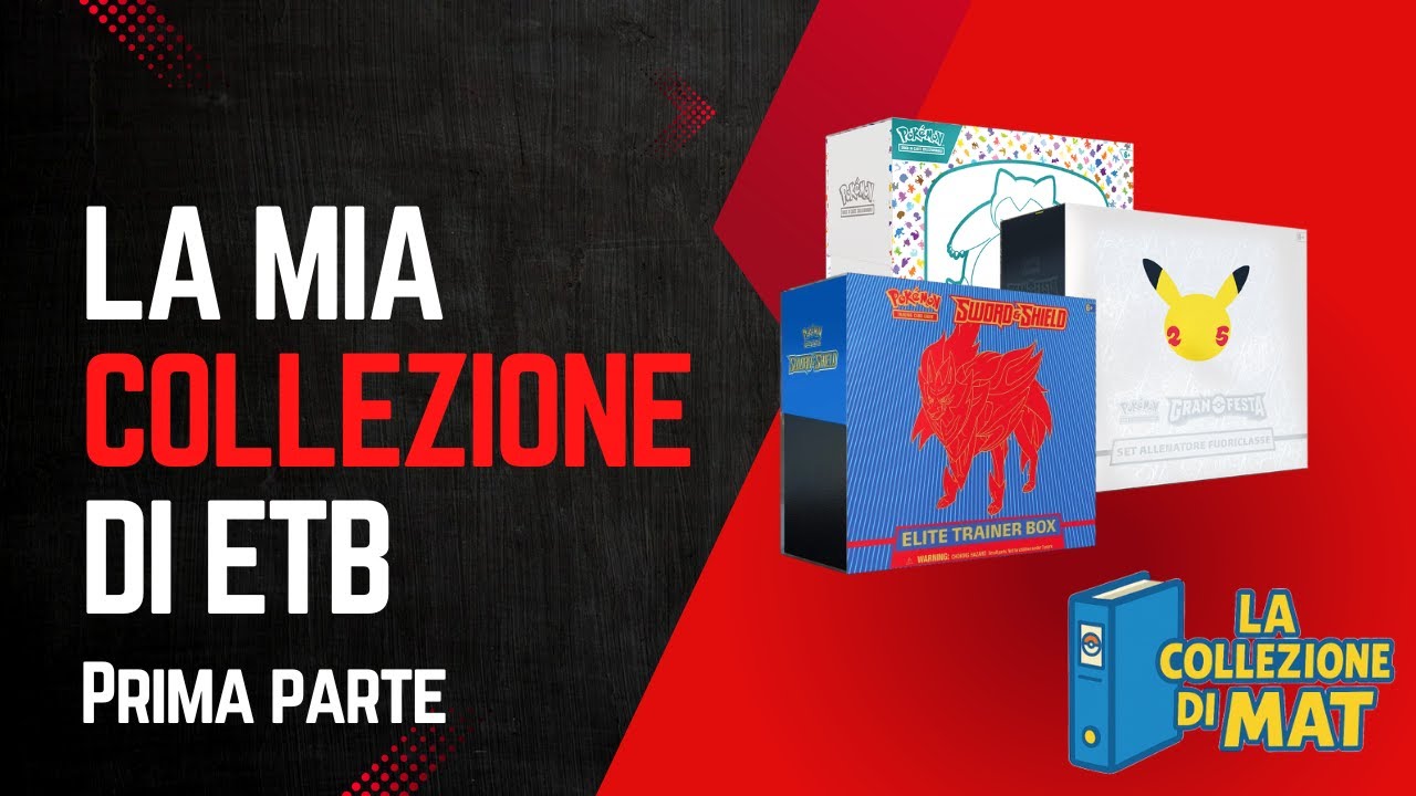 La mia collezione di ETB Scarlatto e Violetto