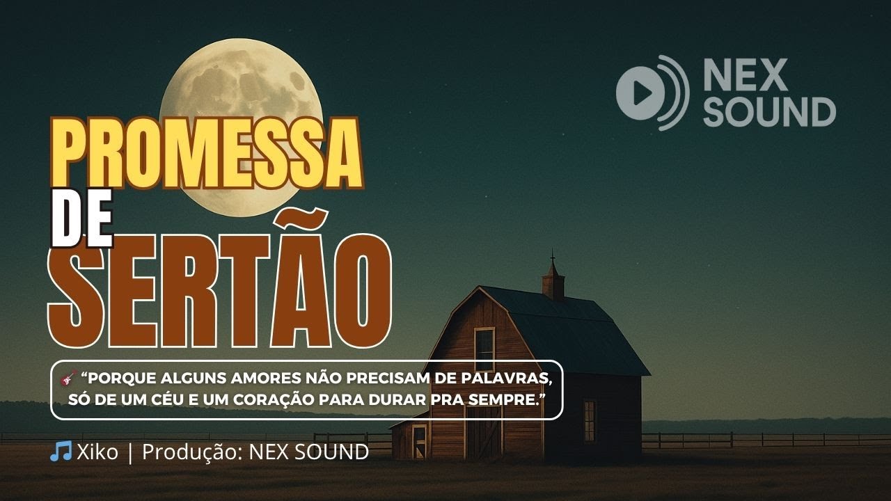 Promessa de Sert&atilde;o &ndash; NEX SOUND (M&uacute;sica Oficial)