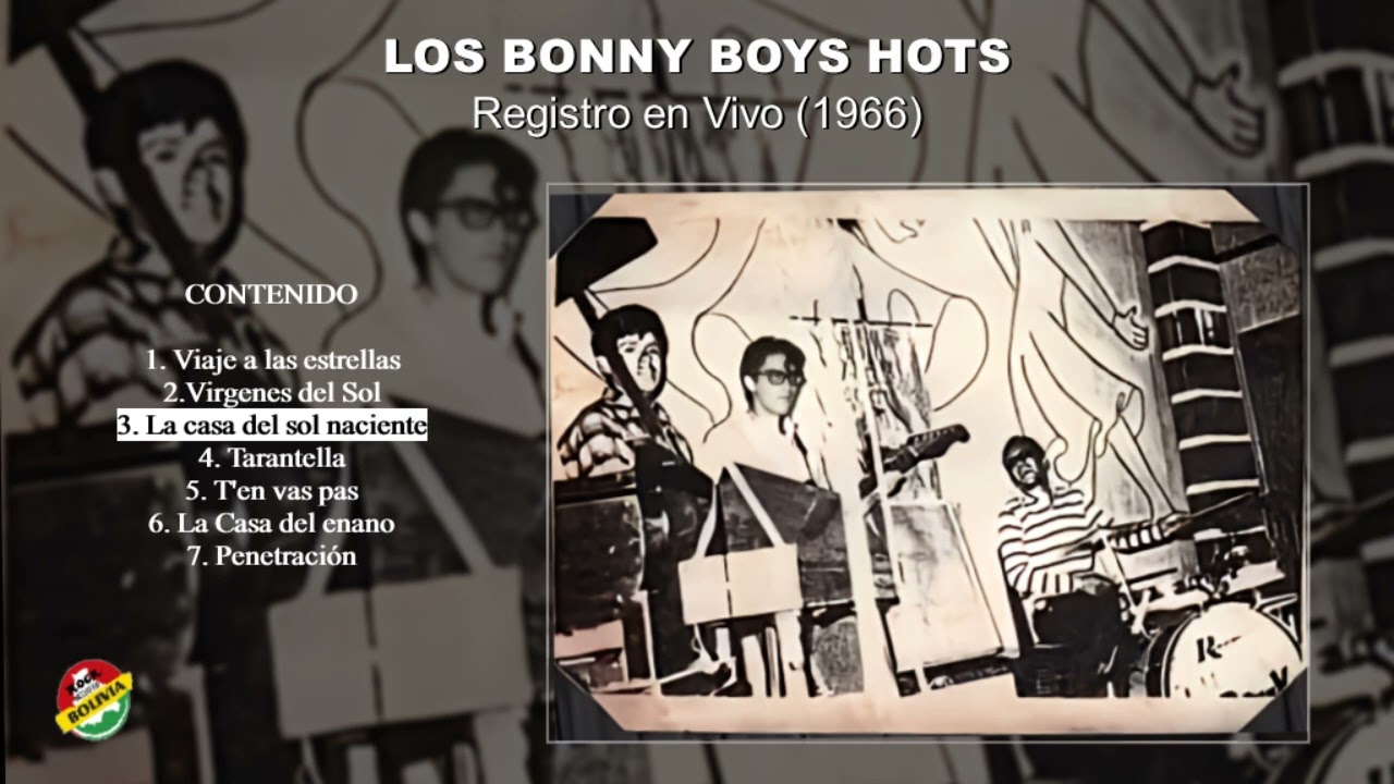LOS BONNY BOYS HOTS. Registro en Vivo (1966)