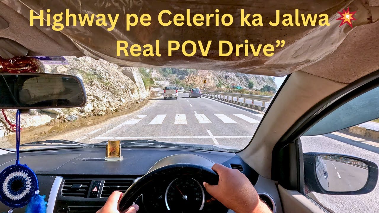 “2025 Maruti Suzuki Celerio Highway Drive 🚗 | Real Mileage Test & Performance | POV Drive in 4K”