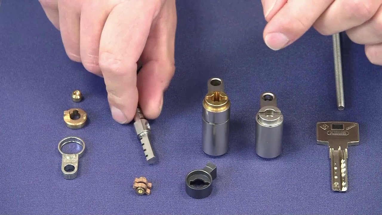 ABUS Cylindre BRAVUS MX MODULAR double entrée - modification des longueurs sur les deux côtés