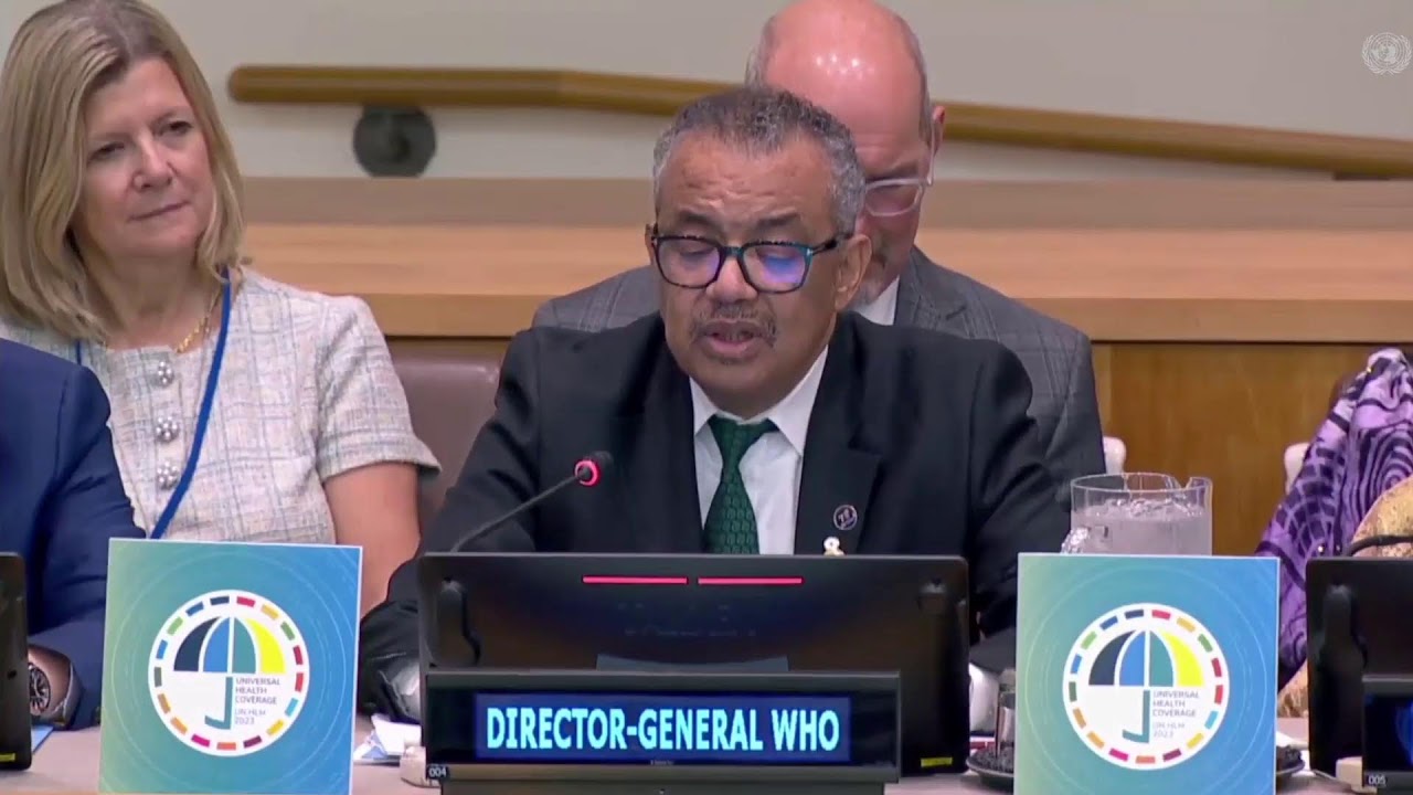 LIVE from UNGA High-level meeting on universal health coverage