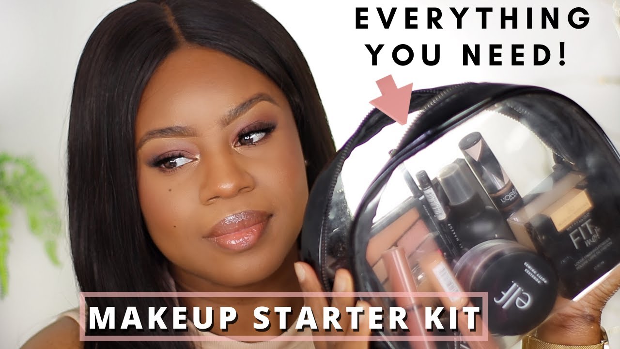 Beginner Makeup Starter Kit | Ultimate Drugstore Starter Kit | Makeup For Beginners Very Detailed