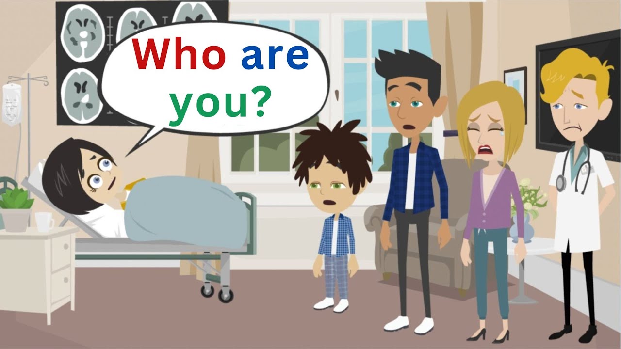 Lisa loses her Memory! | Basic English conversation | Learn English | Like English