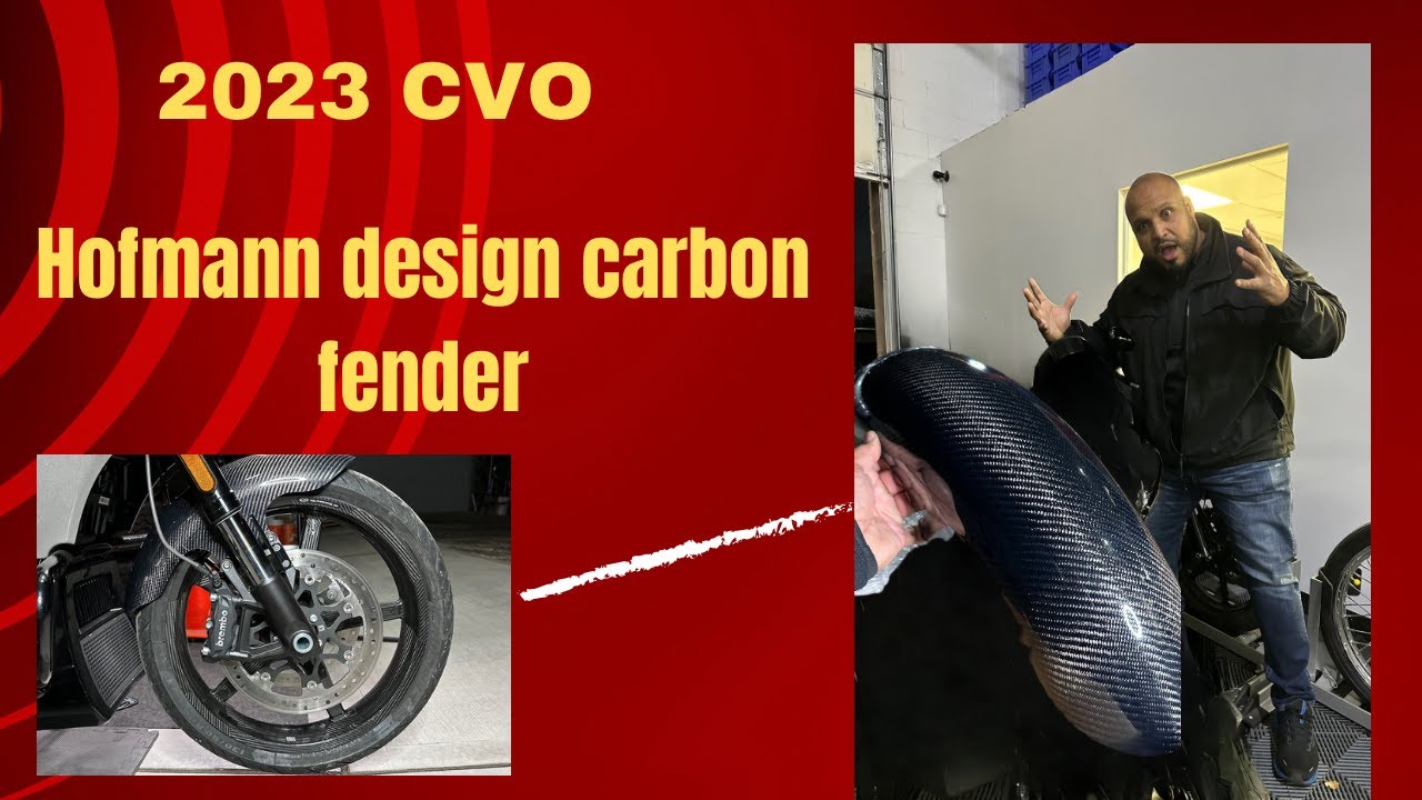 23 CVO Hofmann Design Carbon Fender